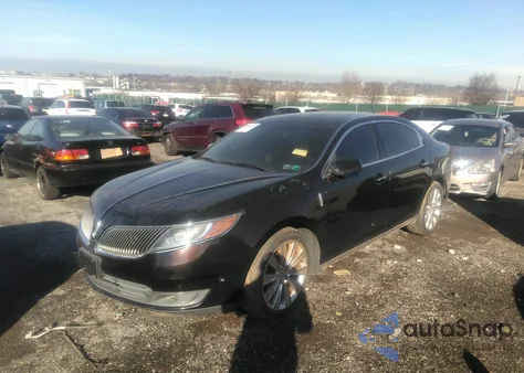 2013 Lincoln Mks Ecoboost z USA, uszkodzony, nr VIN 1LNHL9FT7DG606517